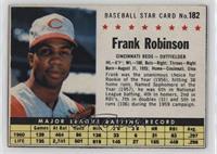 Frank Robinson (Hand Cut)