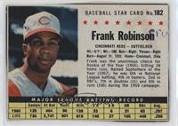 Frank Robinson (Hand Cut) [Poor to Fair]