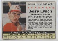 Jerry Lynch (Hand Cut) [Poor to Fair]
