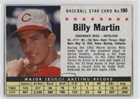 Billy Martin (Hand Cut) [Noted]