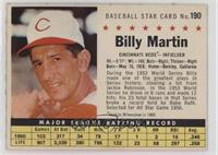 Billy Martin (Perforated, Sold to Milwaukee in 1960)