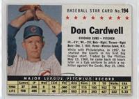 Don Cardwell (Hand Cut)