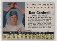 Don Cardwell (Hand Cut) [Good to VG‑EX]