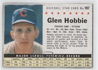 Glen Hobbie (Hand Cut) [Poor to Fair]