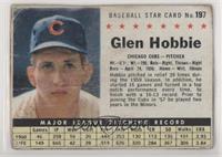 Glen Hobbie (Hand Cut) [COMC RCR Poor]