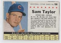 Sammy Taylor (Hand Cut; Light Blue Cap) [Noted]