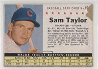 Sammy Taylor (Hand Cut; Light Blue Cap) [Poor to Fair]