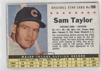 Sammy Taylor (Hand Cut; Dark Blue Cap)