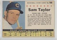 Sammy Taylor (Perforated) [Good to VG‑EX]