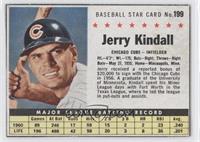 Jerry Kindall (Hand Cut)