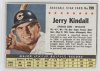 Jerry Kindall (Hand Cut) [Noted]