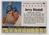 Jerry Kindall (Hand Cut)