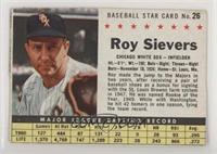 Roy Sievers (Hand Cut)