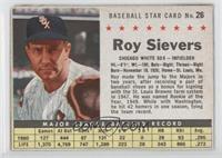 Roy Sievers (Hand Cut) [Poor to Fair]