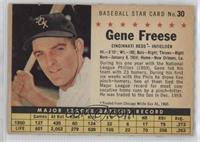 Gene Freese (Perforated, Traded from Chicago White Sox AL, 1960)