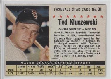 1961 Post - [Base] #31 - Ted Kluszewski