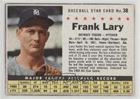 Frank Lary (Hand Cut)