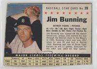 Jim Bunning (Hand Cut) [Poor to Fair]