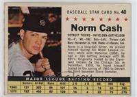 Norm Cash (Perforated)