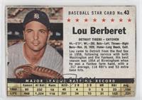 Lou Berberet (Hand Cut) [Poor to Fair]