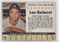 Lou Berberet (Hand Cut) [Good to VG‑EX]