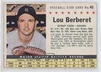 Lou Berberet (Perforated) [Good to VG‑EX]