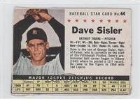 Dave Sisler [Authentic]