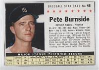 Pete Burnside [Noted]