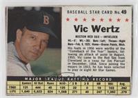 Vic Wertz (Hand Cut)