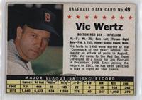 Vic Wertz (Hand Cut)