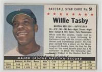 Willie Tasby (Hand Cut) [Noted]