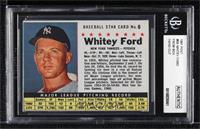 Whitey Ford (Hand Cut) [BGS Authentic]