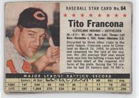 Tito Francona (Hand Cut) [Noted]