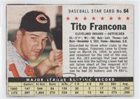 Tito Francona (Hand Cut) [Authentic]