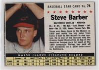 Steve Barber (Hand Cut)