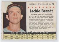 Jackie Brandt (Perforated) [Good to VG‑EX]