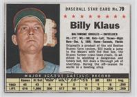 Billy Klaus [Noted]