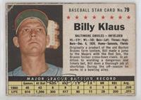 Billy Klaus [Good to VG‑EX]