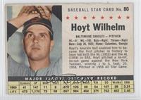Hoyt Wilhelm (Hand Cut) [Noted]