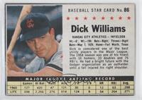 Dick Williams (Hand Cut) [Authentic]