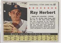 Ray Herbert (Hand Cut) [Noted]