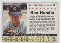 Ken Hamlin (Hand Cut) [Good to VG‑EX]