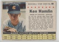 Ken Hamlin (Hand Cut) [Poor to Fair]