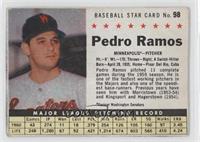 Pedro Ramos (Hand Cut, Minneapolis) [Good to VG‑EX]