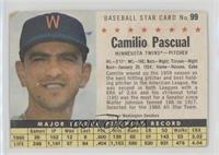 Camilo Pascual (Perforated, Minnesota Twins) [Poor to Fair]