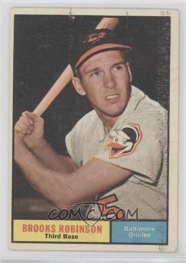 1961 Topps - [Base] #10 - Brooks Robinson