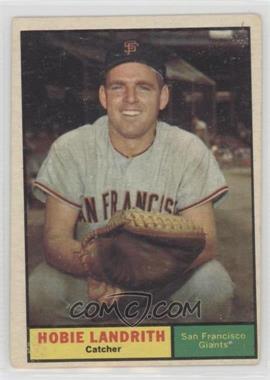 1961 Topps - [Base] #114 - Hobie Landrith [Good to VG‑EX]