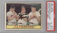 A's Big Armor (Norm Siebern, Hank Bauer, Jerry Lumpe) [PSA 6 EX‑…