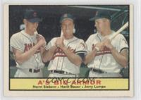 A's Big Armor (Norm Siebern, Hank Bauer, Jerry Lumpe) [Good to VGR…