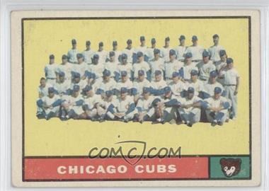 1961 Topps - [Base] #122 - Chicago Cubs Team